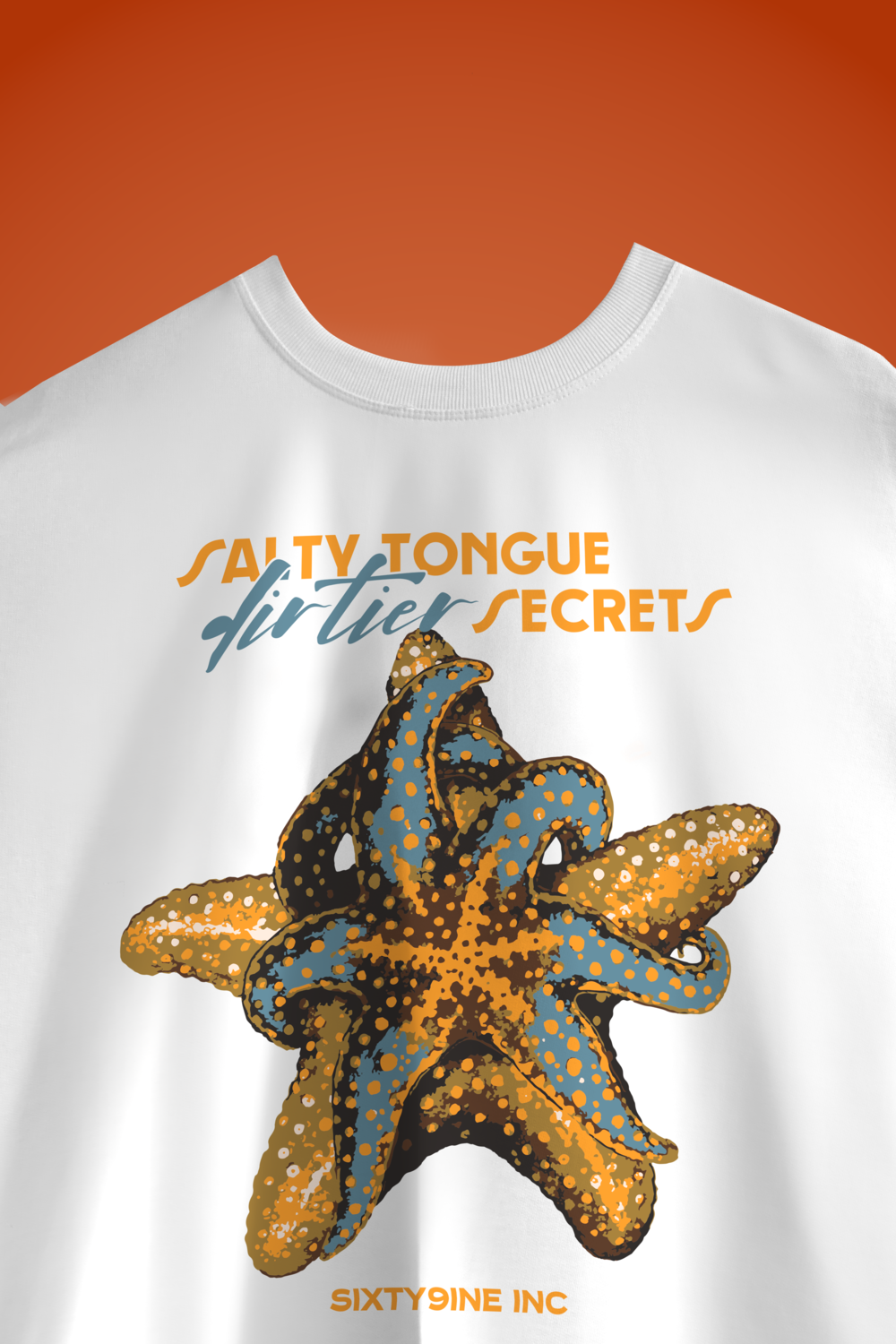 CORAL ORGASM TSHIRT
