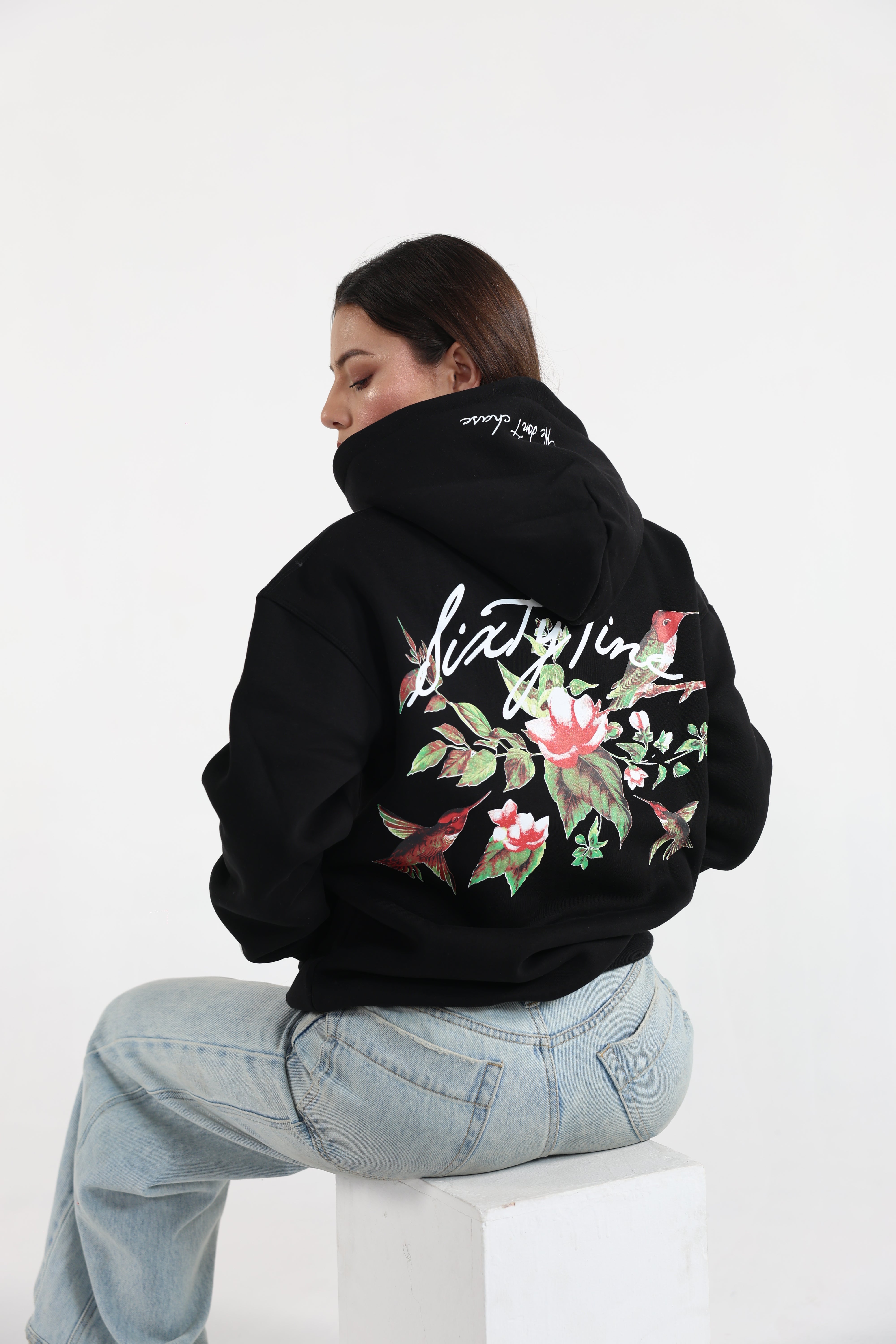 Midnight Bloom Hoodie